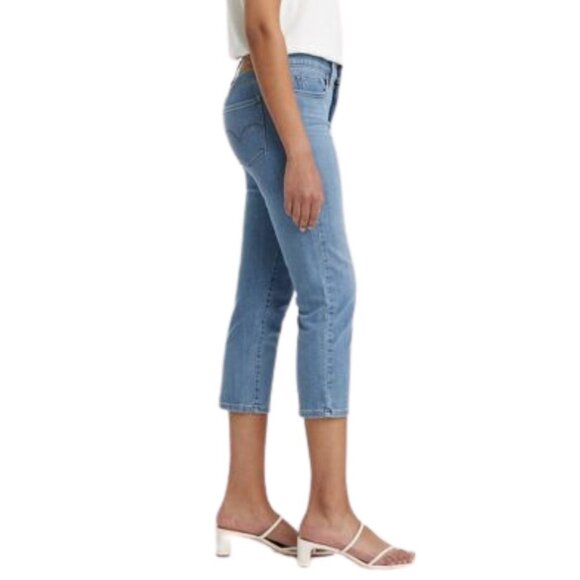 NWT Levi's 311 Shaping Skinny Capri Jeans in Lapis Level Sz. 24W - Picture 2 of 8